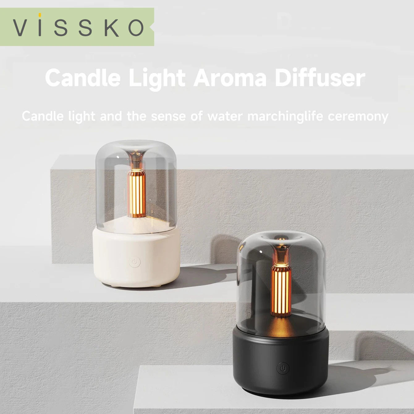 New Aroma Diffuser Oil Flame Lamp Difusor